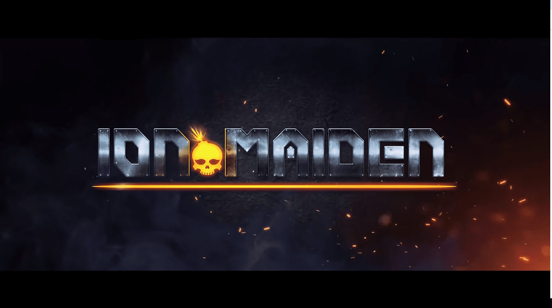 Ion Maiden logo gry
