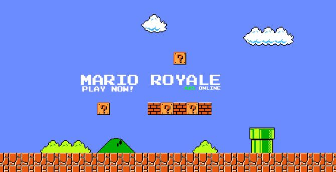 Super Mario Bros Battle Royale
