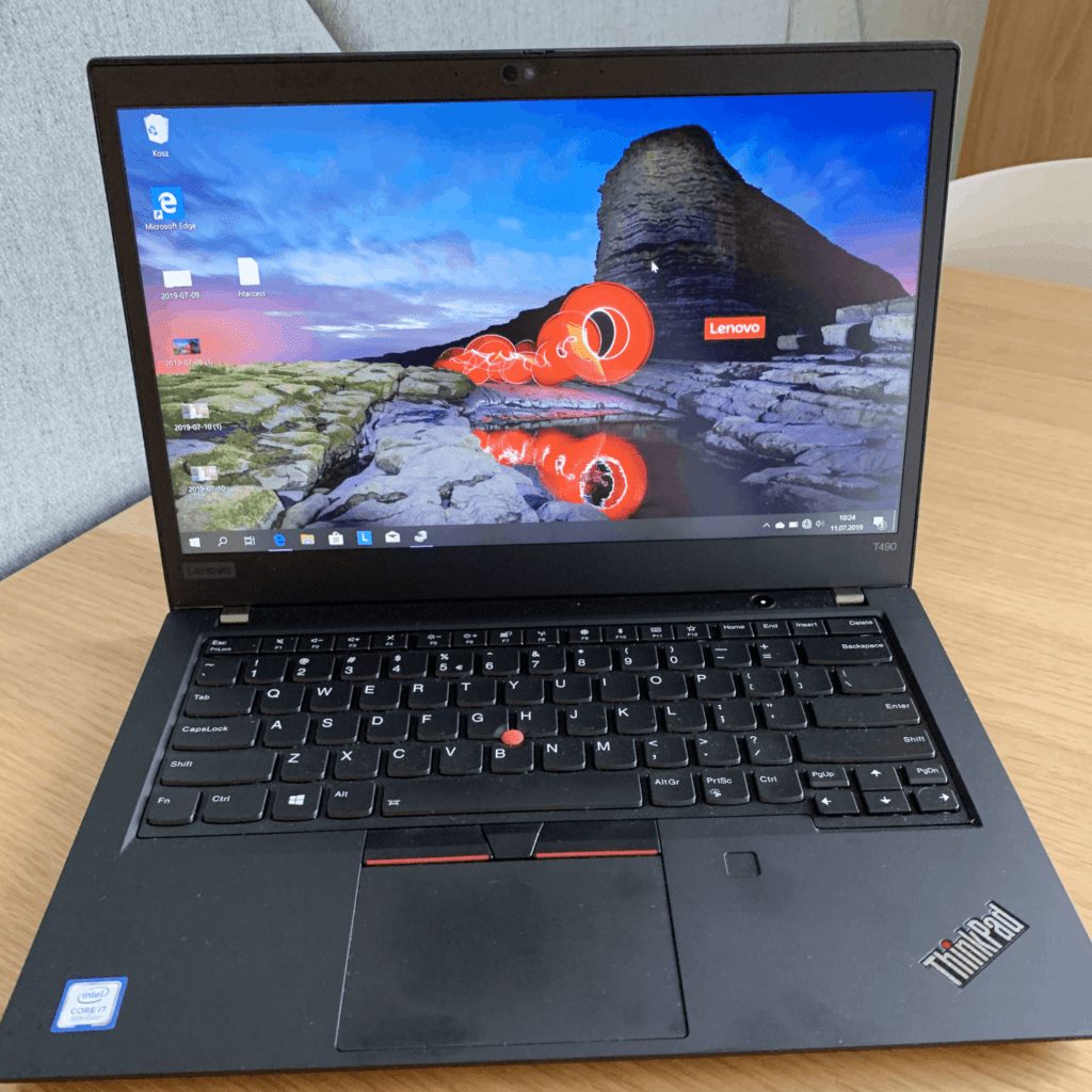 Lenovo ThinkPad T490 ekran i klawiatura