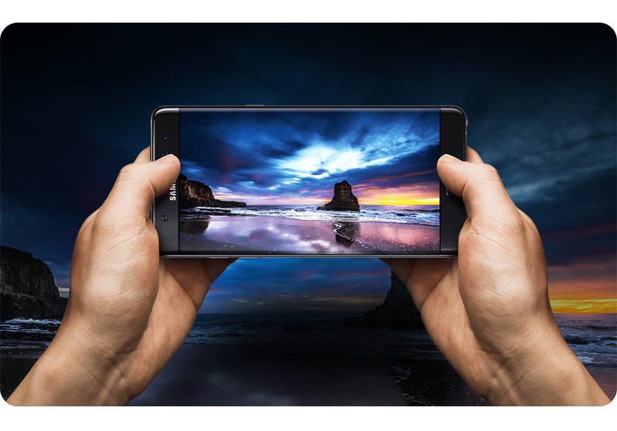 Ekran HDR Galaxy Note 7