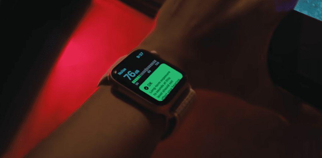 Apple Watch Series 5 aplikacja Noise