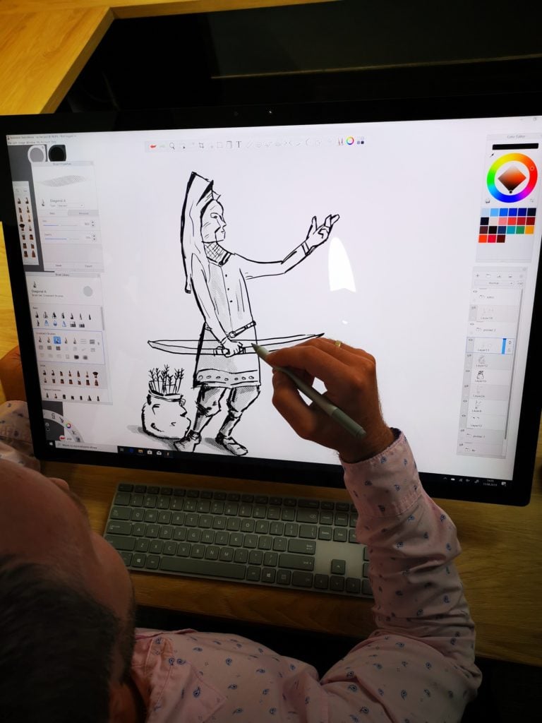Microsoft Surface Studio 2 projektowanie