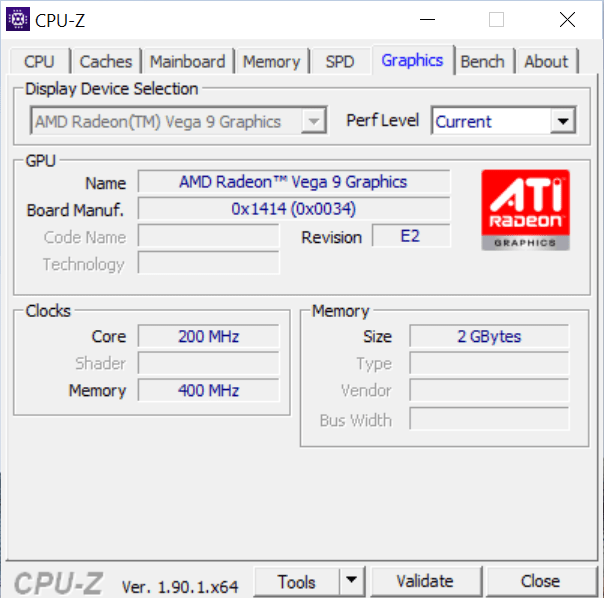 CPU-Z Surface Laptop