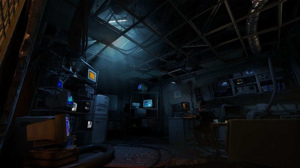 Half-Life Alyx pokój z komputerami