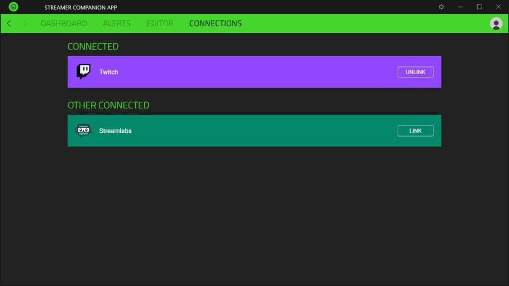 Streamer Companion App konieczność logowania do Twitch przy starcie aplikacji