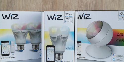 Test i recenzja inteligentnych żarówek oraz lampy LED RGB firmy WiZ. Czy są prawdziwie inteligentnym oświetleniem?