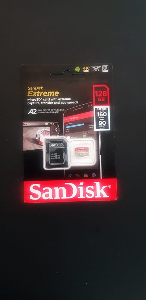 sandisk 128gb microsdcx extreme