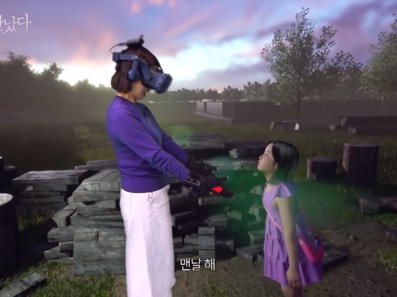 Wzruszające czy przerażające? Spotkanie matki ze zmarłą córką w wirtualnej rzeczywistości na antenie koreańskiego programu telewizyjnego
