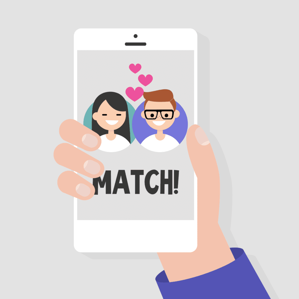 aplikacja randkowa - dopasowanie