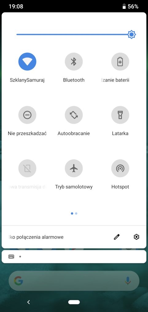 Nokia 2.2 ekran ustawień