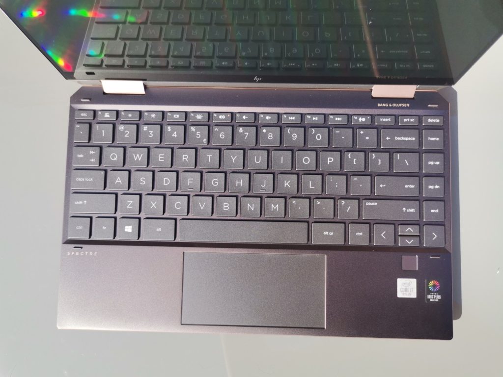 HP spectre x360 klawiatura bez podswietlenia