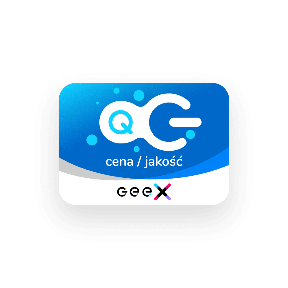 geex plakietka cena jakość