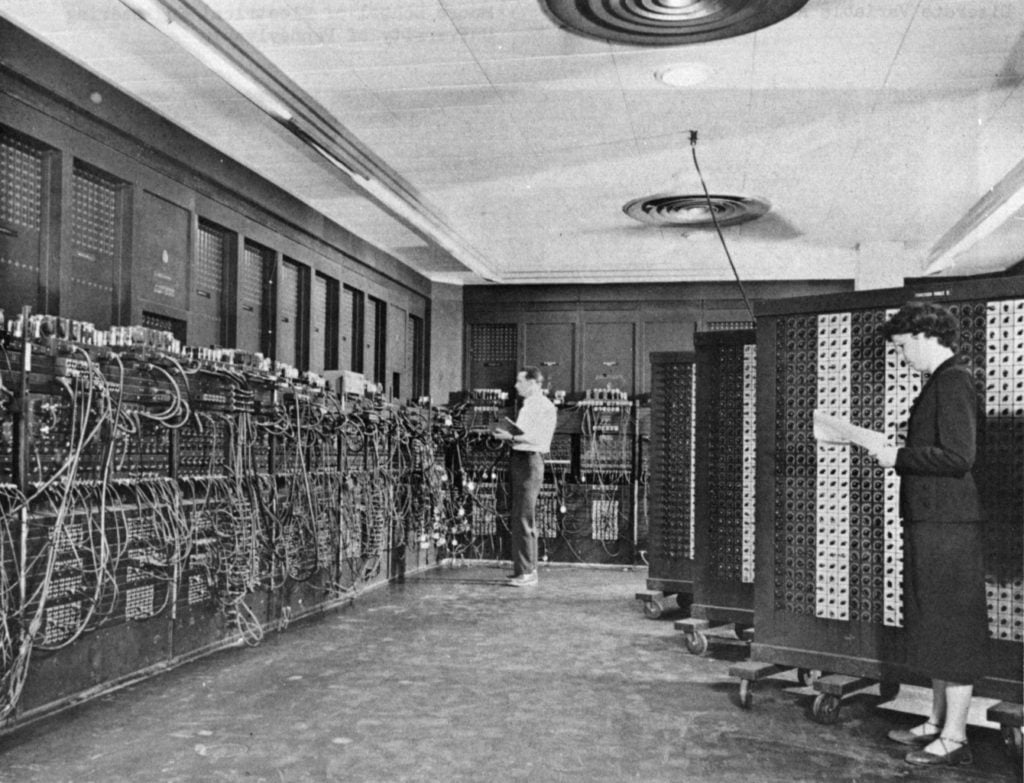 Pierwszy komputer ENIAC