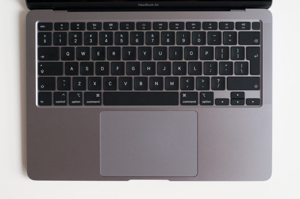 klawiatura i touchpad macbook air 2020