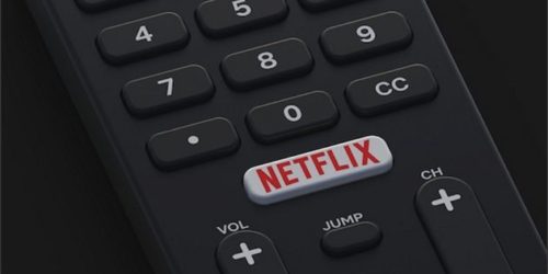 przycisk netflix na pilocie telewizora