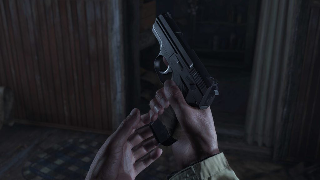 Resident Evil Village pistolet