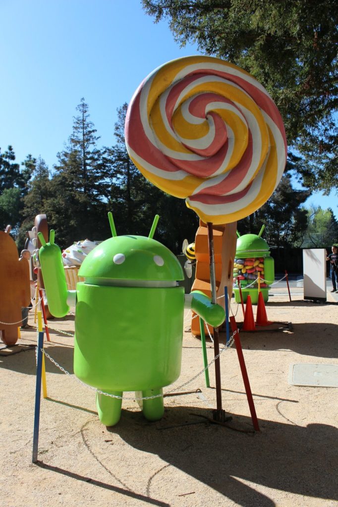 android lollipop rzeźba
