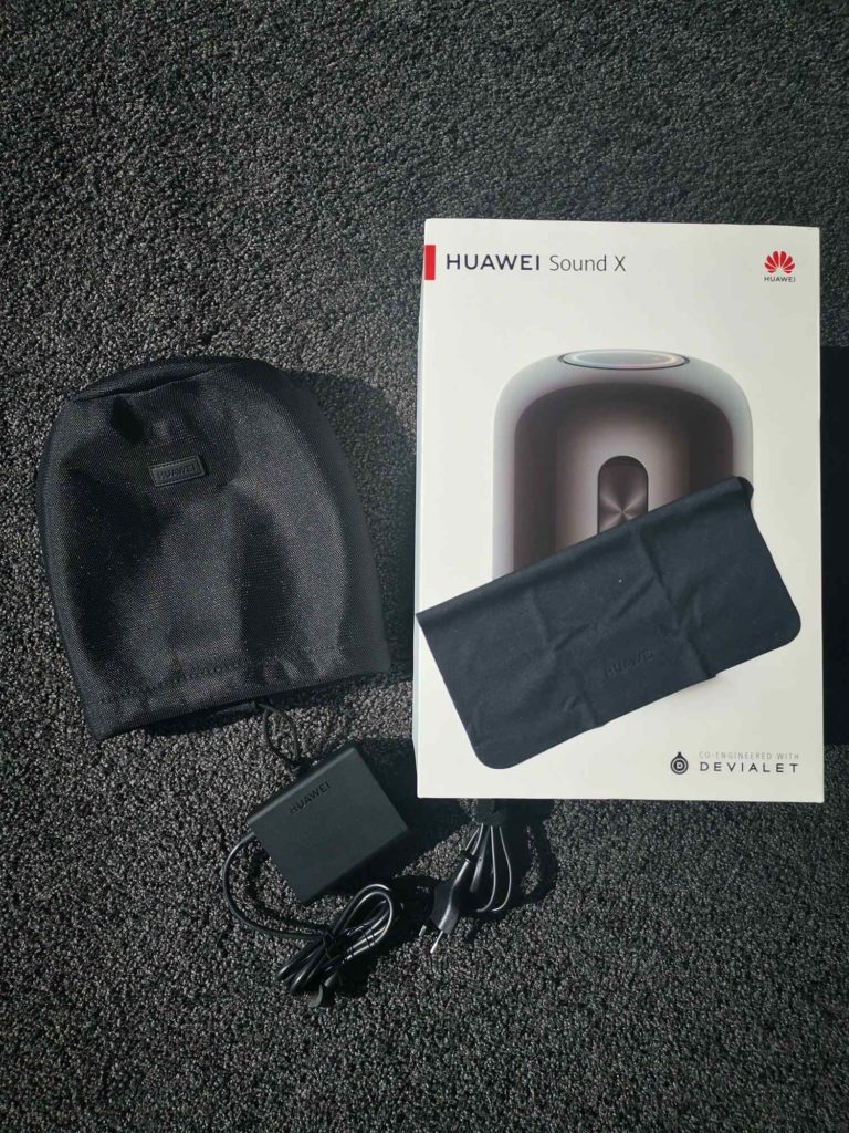 Huawei Sound X unboxing