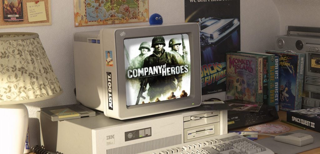 Gry stare ale ciągle jare Company of Heroes baner