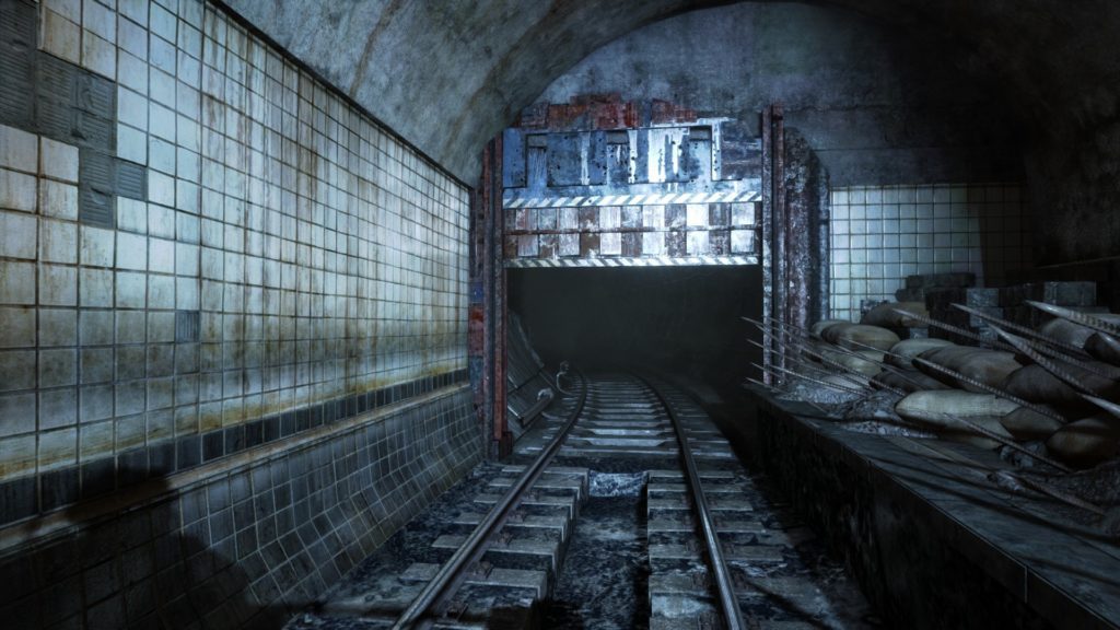Metro 2033 tunele metra