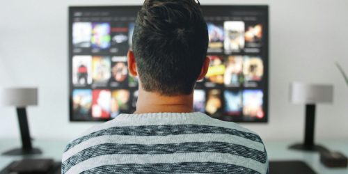 oglądanie tv