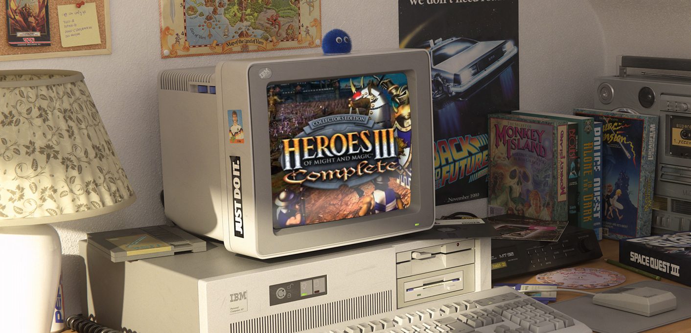 Heroes of Might and Magic 3 baner top