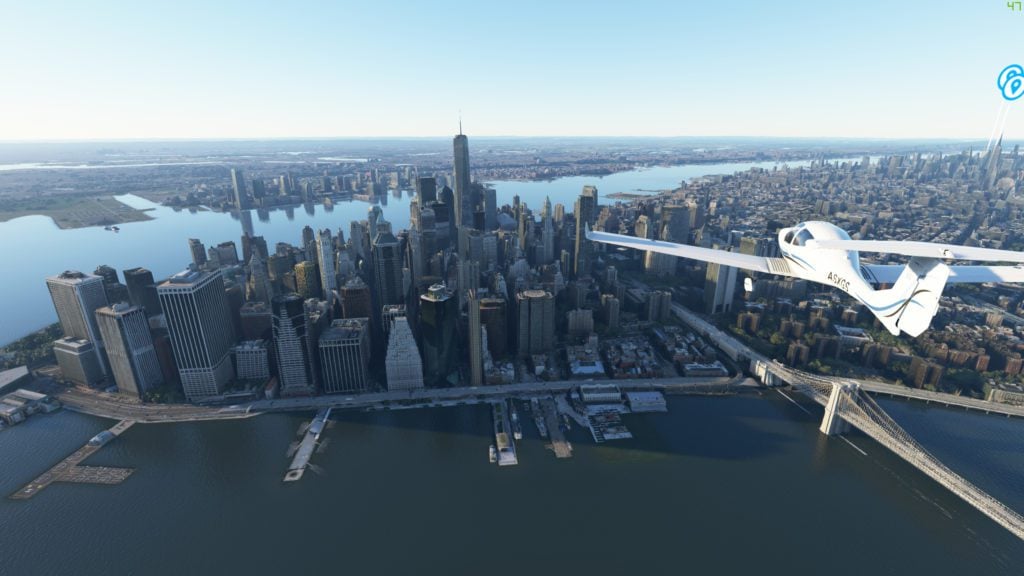 Microsoft Flight Simulator 2020 Manhattan