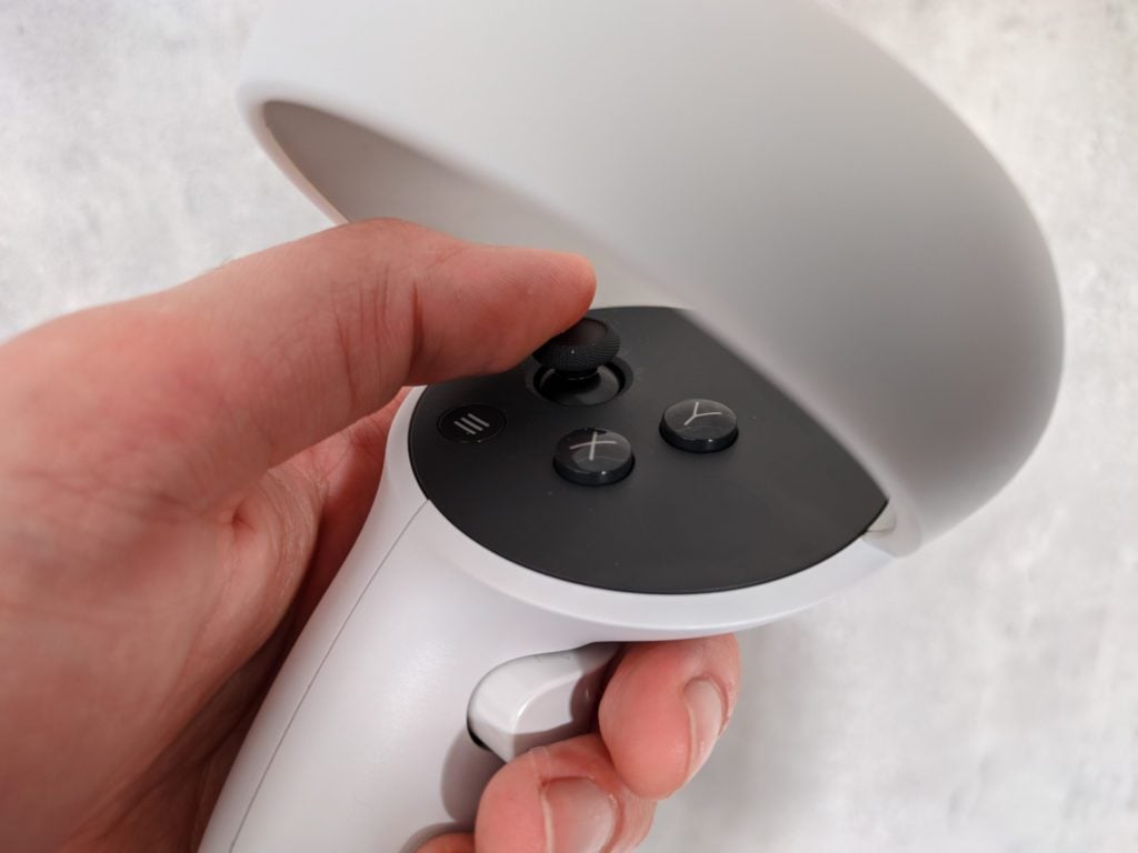 Oculus Quest 2 przyciski kontrolera