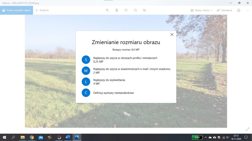 Jak zmienić rozdzielczość Windows