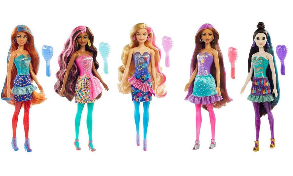 Lalka Barbie Color Reveal Imprezowa Lalka