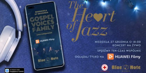Poczuj magię świąt i oglądaj wyjątkowy koncert „The Heart of Jazz” na urządzeniach Huawei