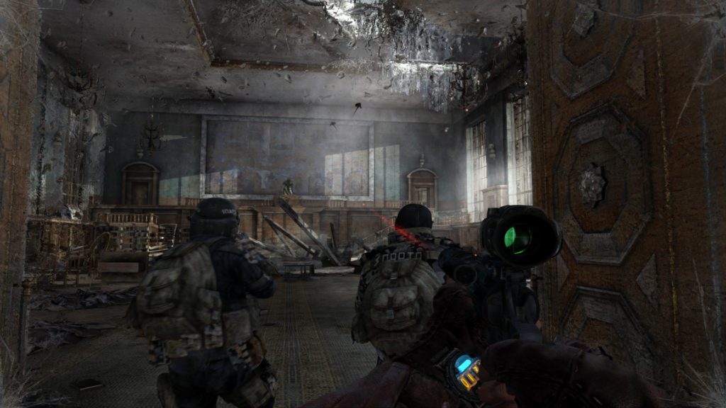 Metro 2033 screenshot biblioteka