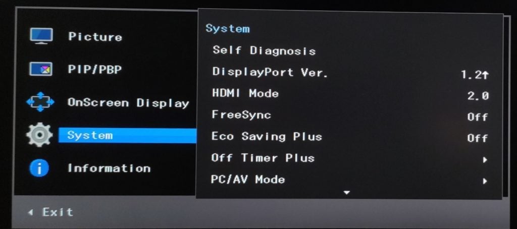 Samsung U28R550UQU menu OSD system