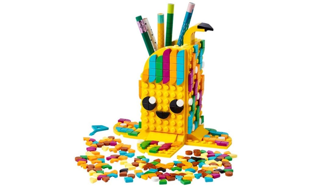 LEGO Dots 41948 Uroczy banan - pojemnik na długopisy