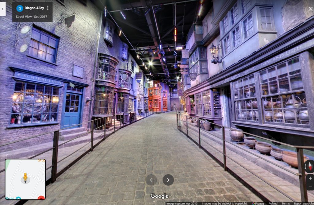 Harry Potter - Google Street View