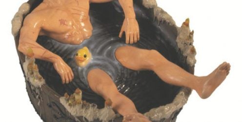 Wiedźmin 3: jak wyglądałaby kultowa scena kąpieli w balii na PlayStation 1?
