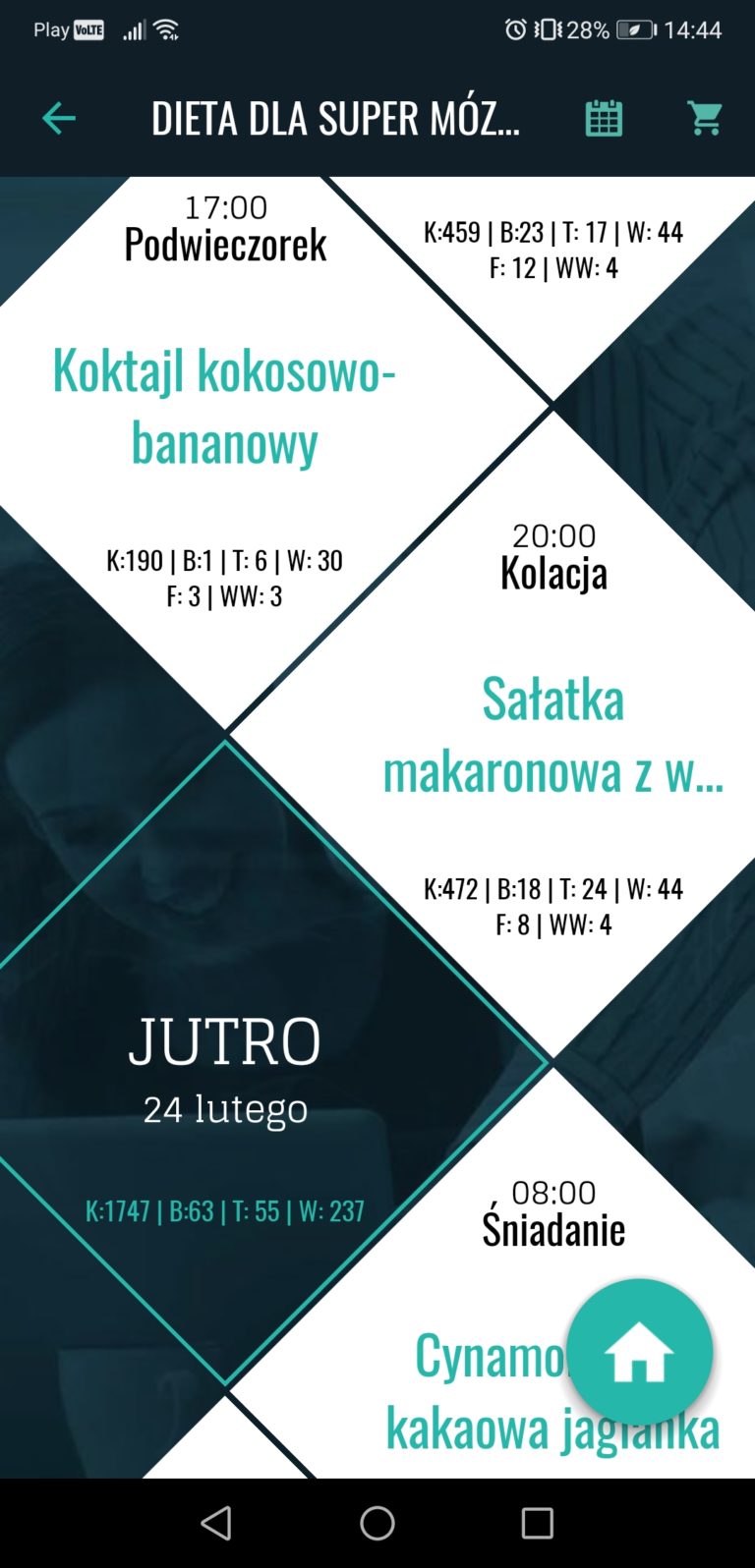 aplikacja do liczenia kalorii na smartfon