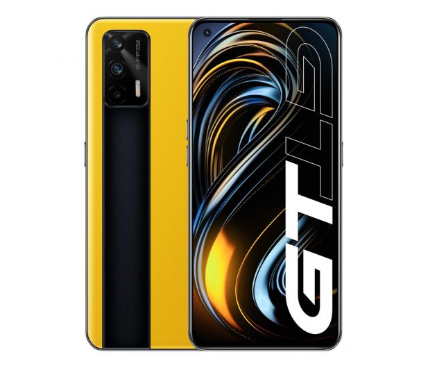 realme gt 5G racing yellow