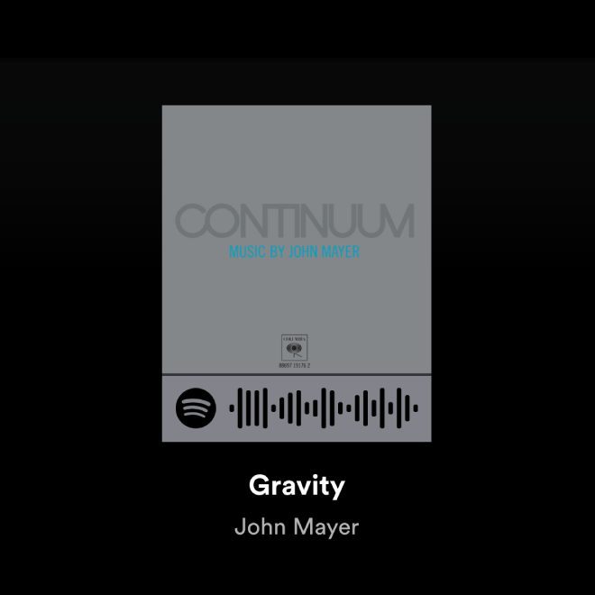 John Mayer Gravity
