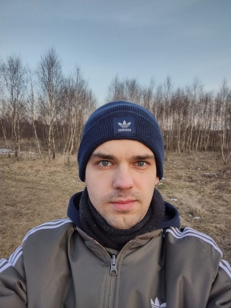 Motorola Moto G10 selfie