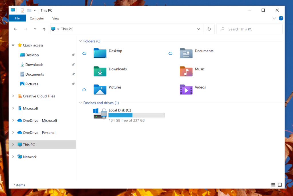 Windows 10 nowy wygląd ikon