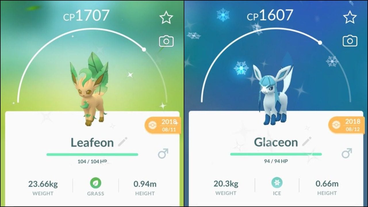 Glaceon Pokemon Go Jak Ewoluować Eevee W Ewolucja Eevee w Pokemon GO. Jak zdobyć Umbreona, Espeona, Leafeona