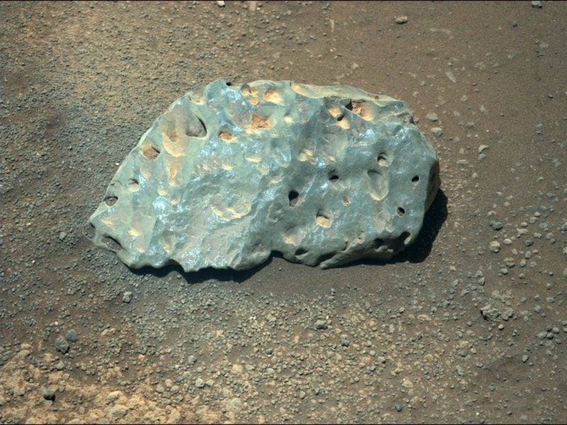 Łazik „Perseverance” znalazł na Marsie dziwną skałę