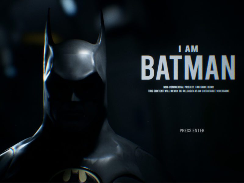 „I Am Batman” – fanowska gra oparta na Batmanie według Tima Burtona