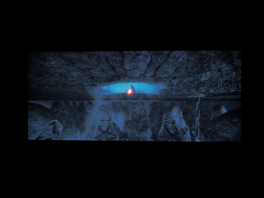 kadr z filmu Skywalker. Odrodzenie na ekranie sony xr55a90j