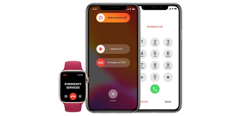 Apple Watch SOS alarm