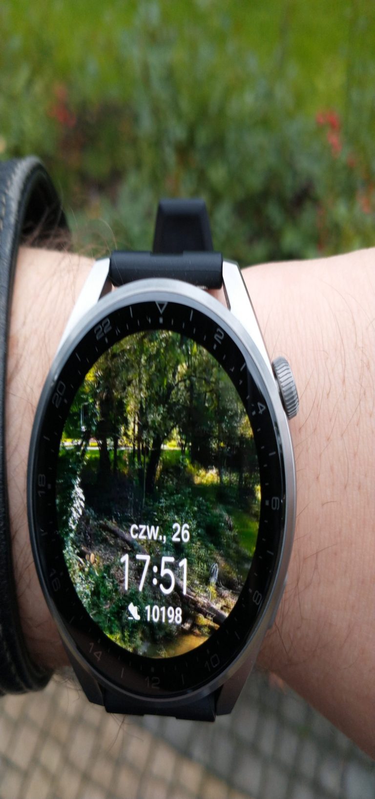 Huawei Watch 3 Pro tarcza video