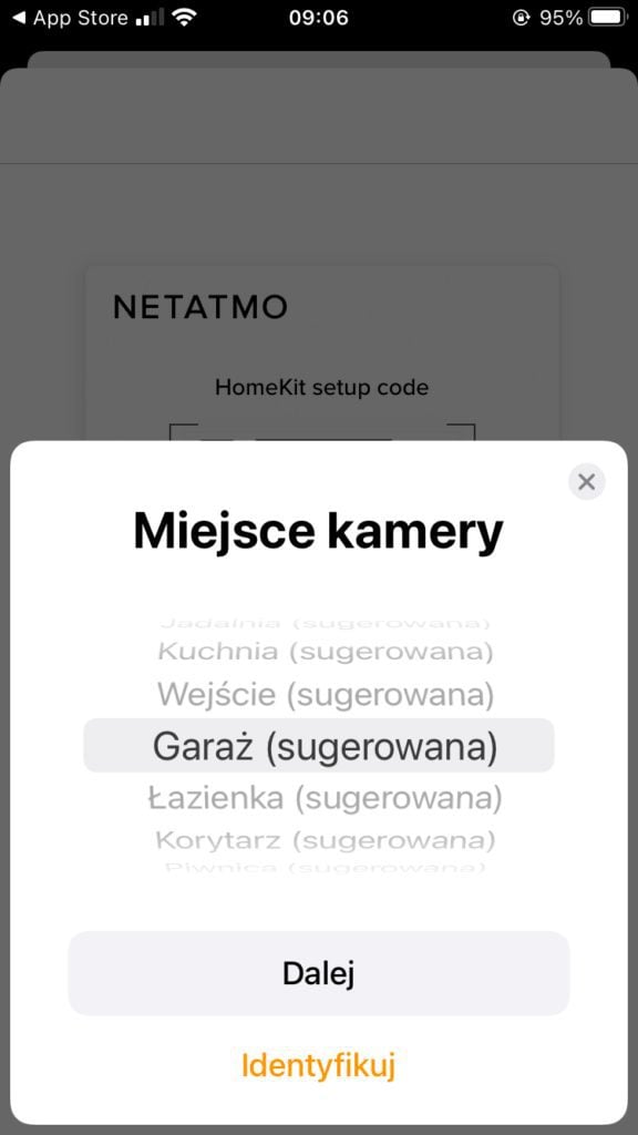 Konfiguracja kamery Netatmo Welcome