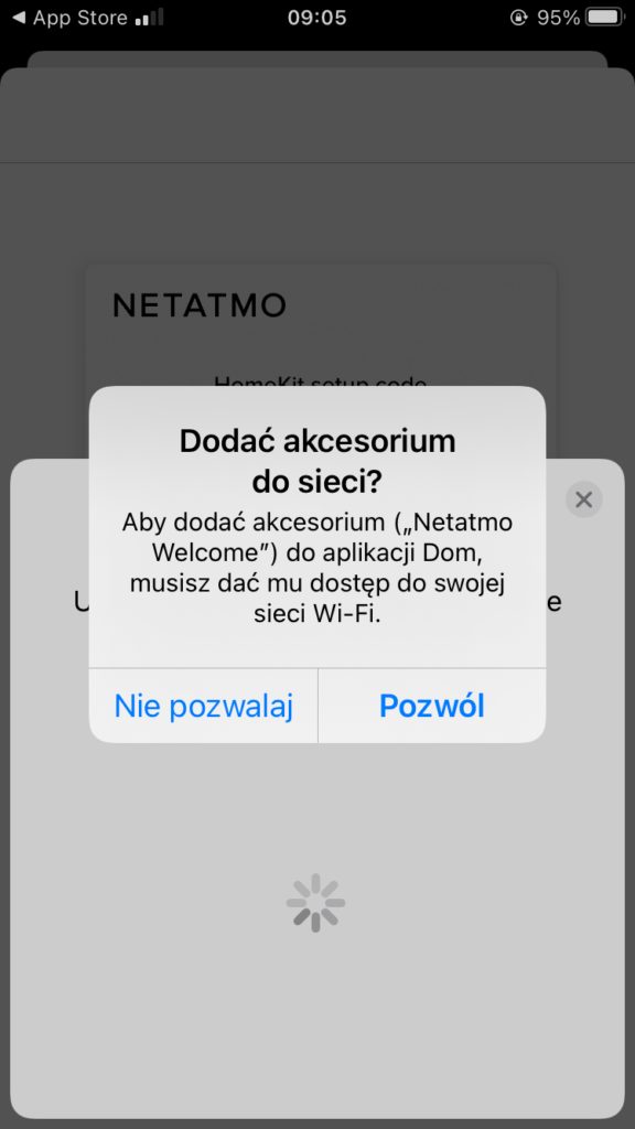 Konfiguracja kamery Netatmo Welcome