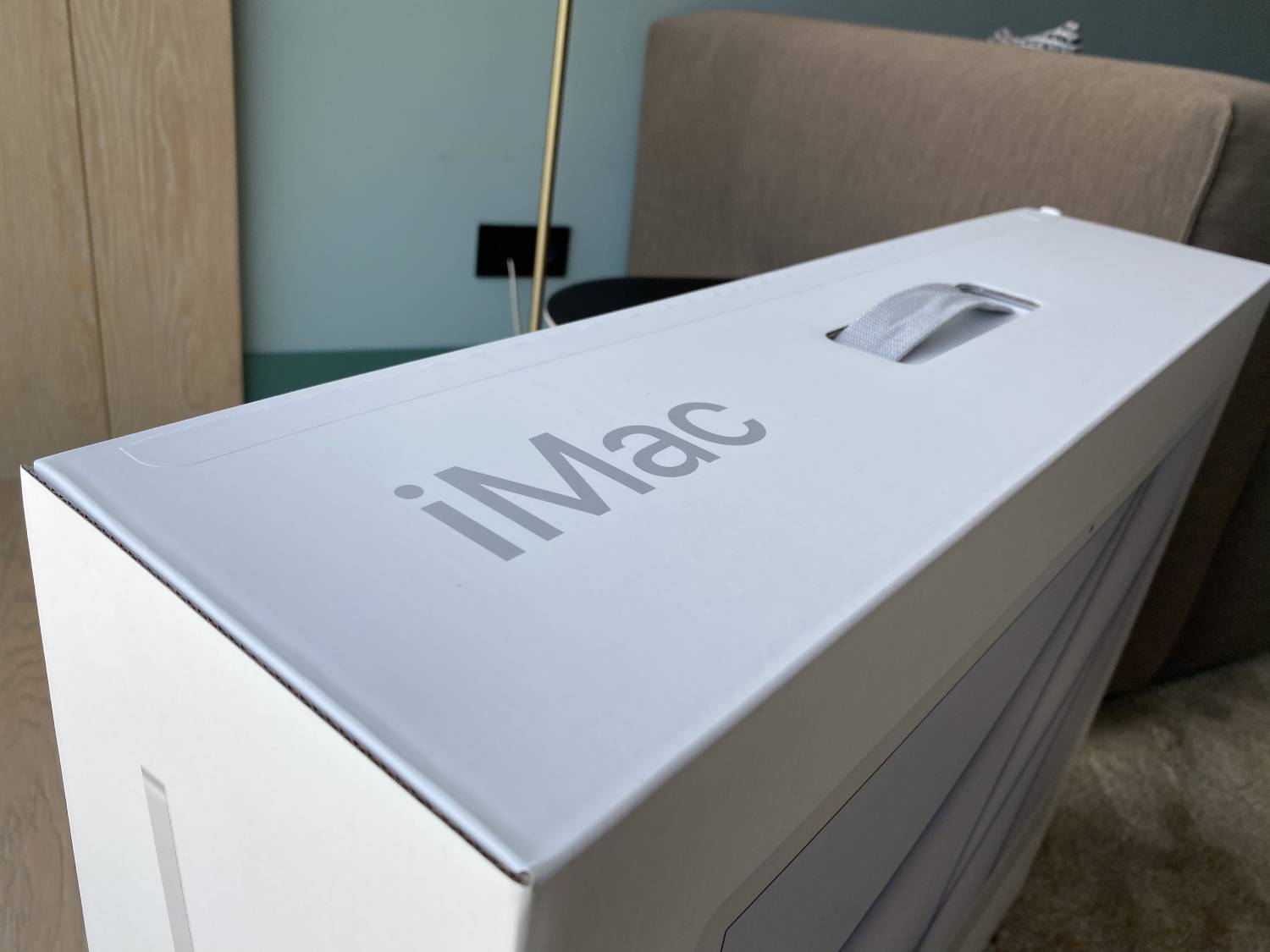 pudełko iMac